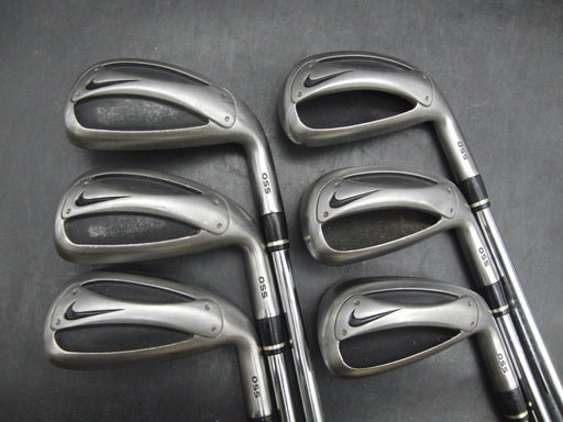 Set of 6x Nike Slingshot OSS Irons 5-PW Stiff Steel Shafts Nike Grips*