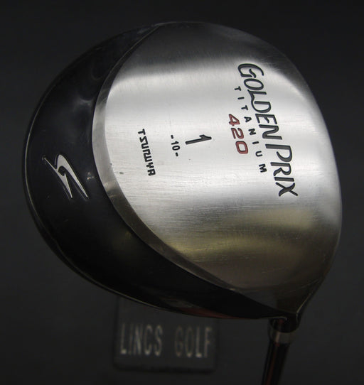 Tsuruya Golden Prix Titanium 420 10° Driver Stiff Graphite Shaft GoldenPrix Grip