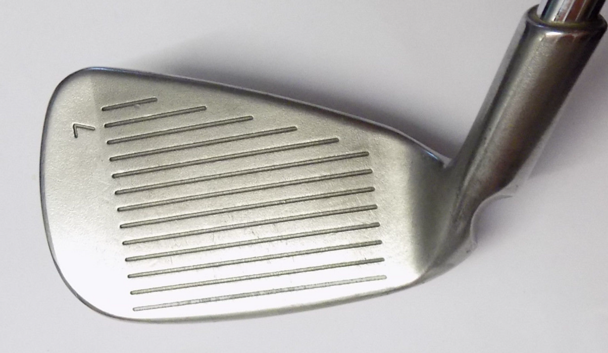 Polished Ping i10 Blue Dot 7 Iron AWT Regular Steel Shaft Lamkin Grip