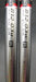 Set of 2 Bridgestone X-Drive GB 15° 3 Wood &23° 4 Hybrid Regular Graphite Shafts