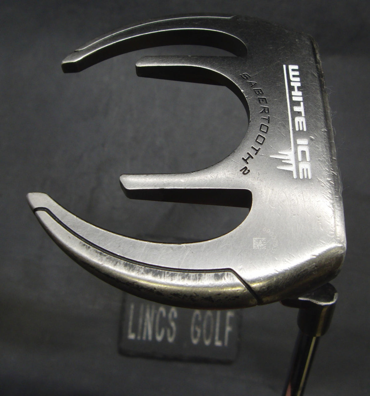 Odyssey White Ice Sabertooth 2 Putter 86cm Length Steel Shaft PSYKO Gr ...