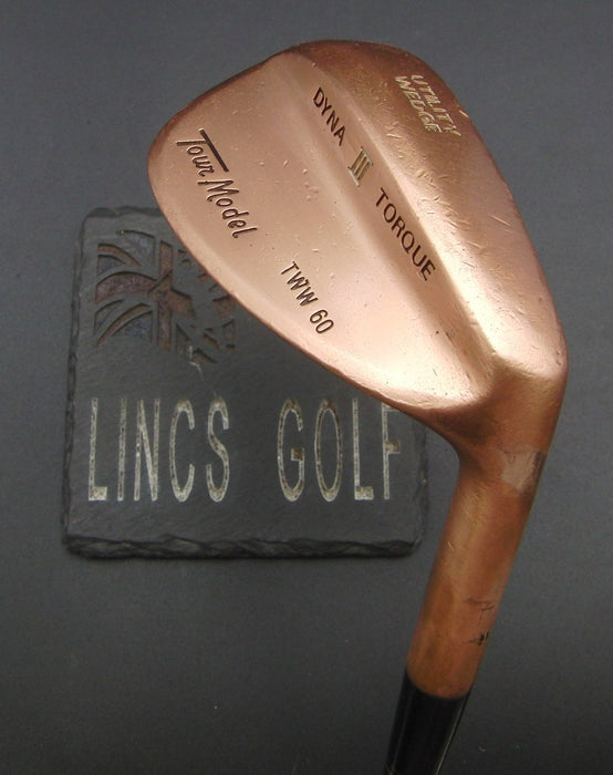 Dyna Tour Model TWW III 60° Lob Wedge Regular Steel Shaft Royal Grip