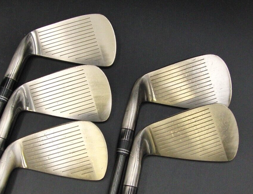 Set of 5 x Dunlop Newbreed Compe Model Irons 3-7 Stiff Graphite Shafts