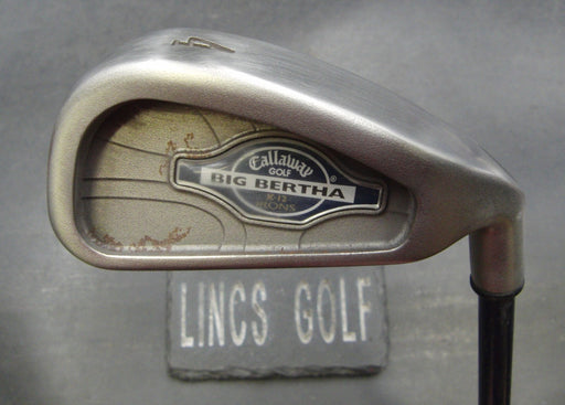 Callaway Big Bertha X-12 4 Iron Regular Graphite Shaft Callaway Grip