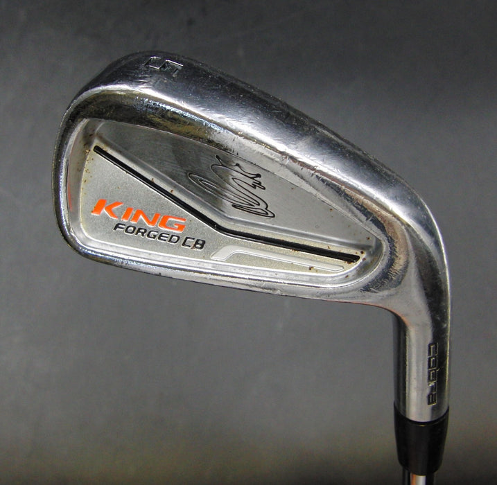 Cobra King Forged CB 5 Iron Project X 6.0 Stiff Steel Shaft Cobra Grip