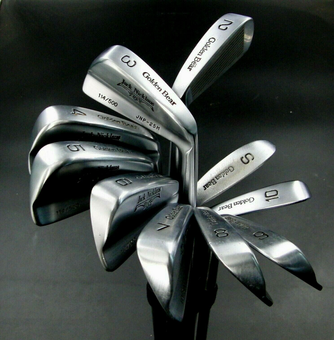 Set Of 10 x Macgregor Jack Nicklaus JNP 25M Ltd Edition 114/500 Irons 2-SW Steel