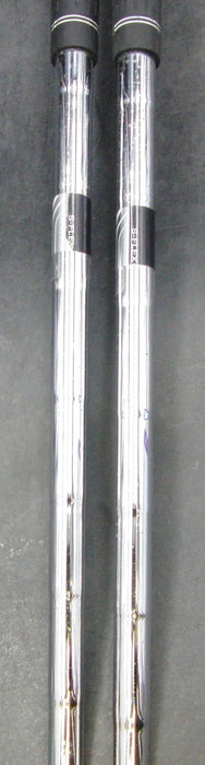 Set of 2 Cleveland CG 5 & 6 Irons Stiff Steel Shafts Cleveland Grips