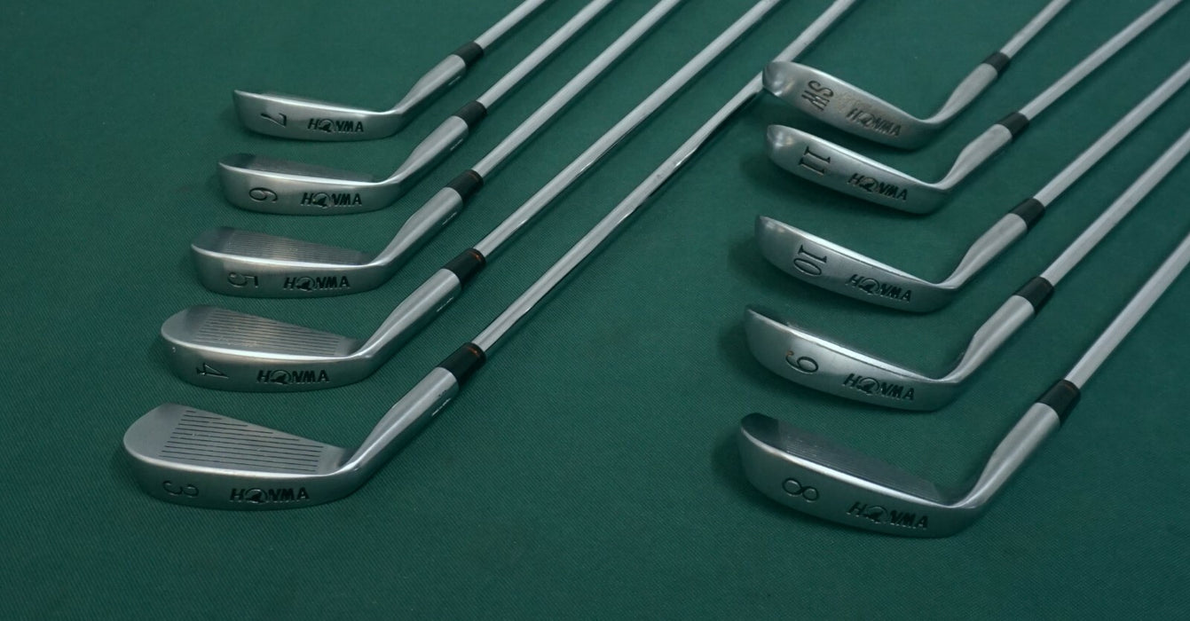 Set Of 10 x Honma LB-708 New H&F Irons 3-SW Regular Steel Shafts