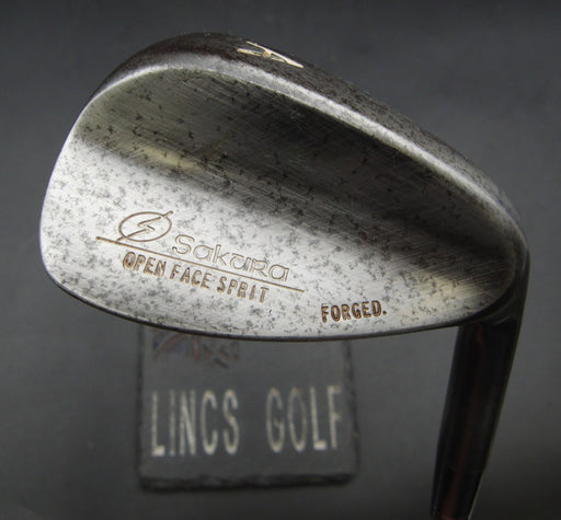 Sakura Open Face Sprit Forged Gap A Wedge Regular Graphite Shaft GolfPride Grip
