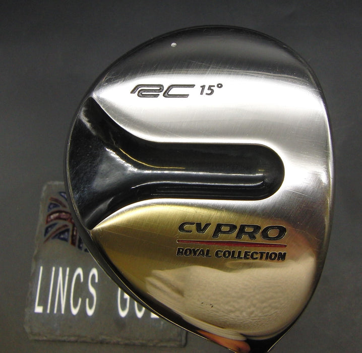 Japanese Royal Collection Super Cv Pro 15° 3 Wood Stiff Graphite Shaft RC Grip