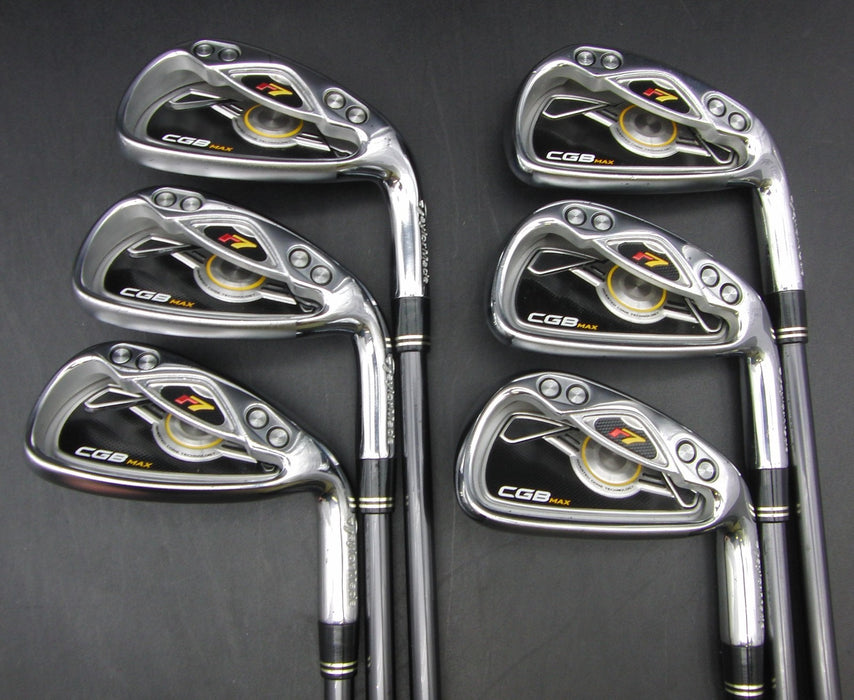 Set of 6x TaylorMade R7 CGB Max 5-PW Irons Regular Graphite Shafts