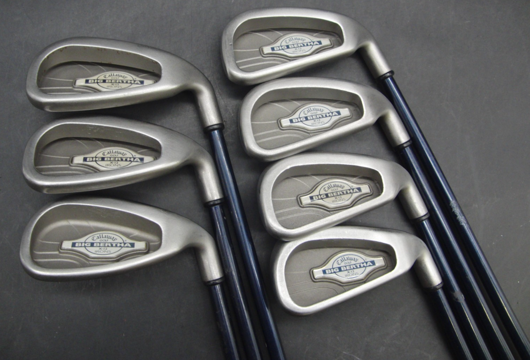 Set of Callaway Big Bertha X-12 4-PW+ Callaway Driver+ 4 Wood+ 7 Wood+ Putter*