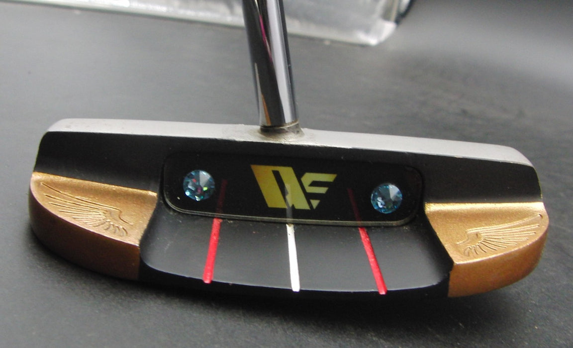 World Eagle Putter Steel Shaft 105cm Length Black Grip + Head Cover