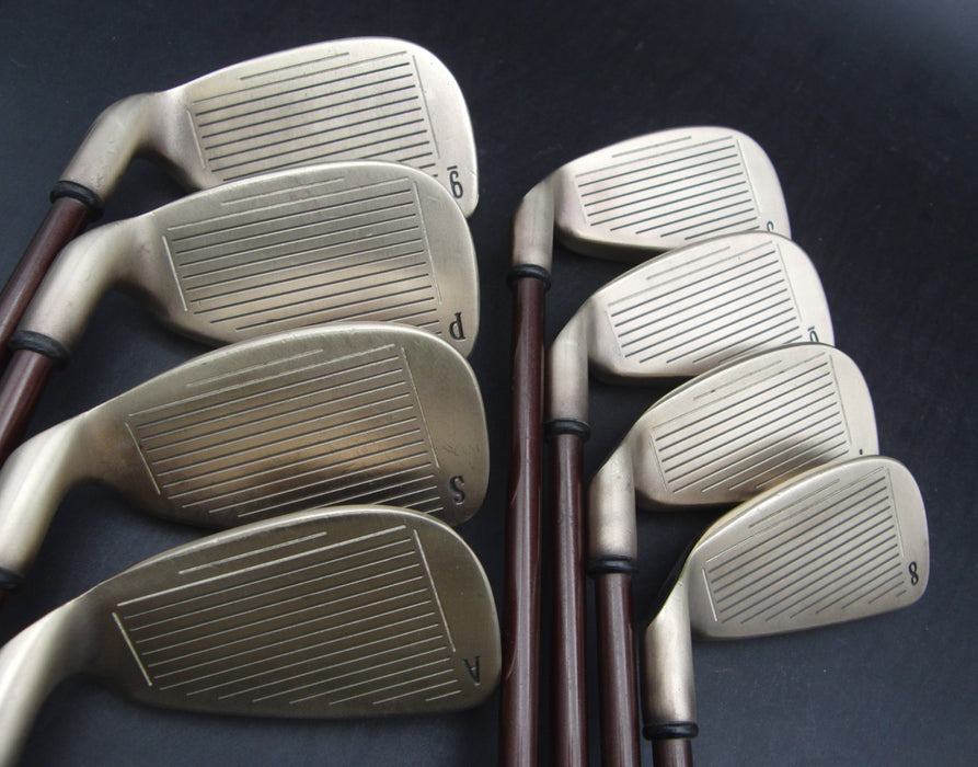 Set of 8x Callaway Big Bertha Gold 5-SW+AW Irons Regular Graphite Shafts