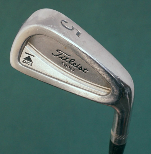 Titleist 990 DCI 5 Iron Stiff Steel Shaft Titleist Grip