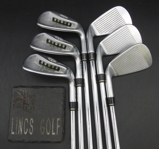 Set of 6x TaylorMade Rac LT 5-PW Irons Regular Steel Shafts Golf Pride Grips