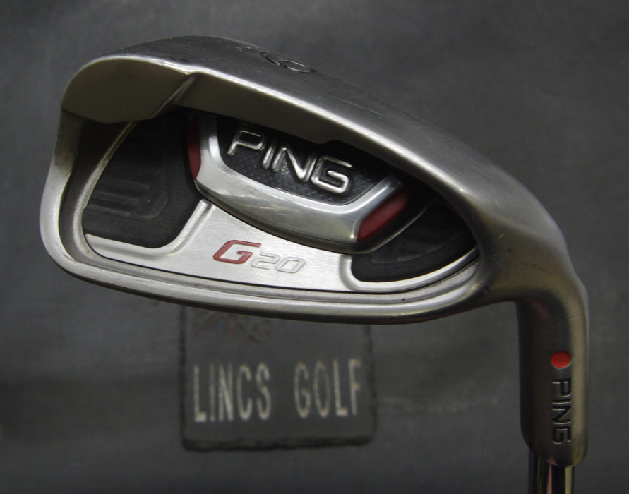 Ping G20 Red Dot 9 Iron Regular Steel Shaft Ping Grip