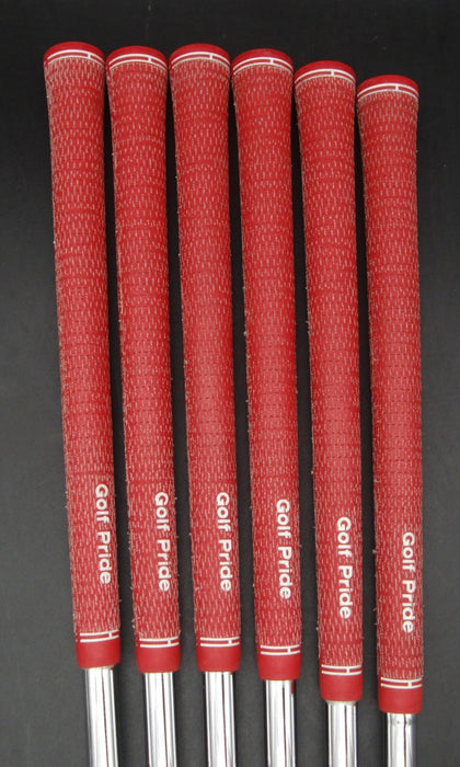 Set of 6x Titleist 710 MB Forged Irons 5-PW Stiff Steel Shafts Golf Pride Grips