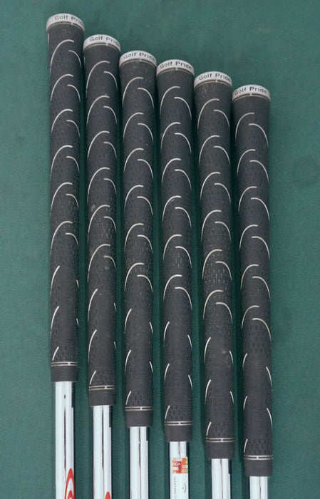Set Of 6 x Callaway Collection Japanese Irons 5-PW Stiff Steel Shafts