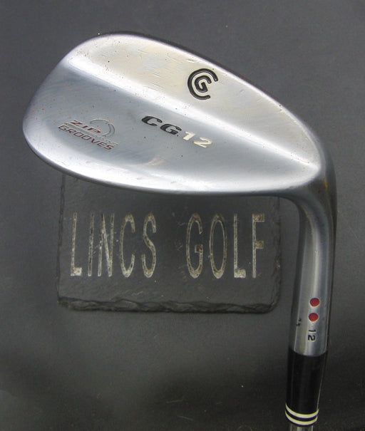 Cleveland CG12 Zip Grooves 58° Sand Wedge Regular Steel Shaft Benross Grip