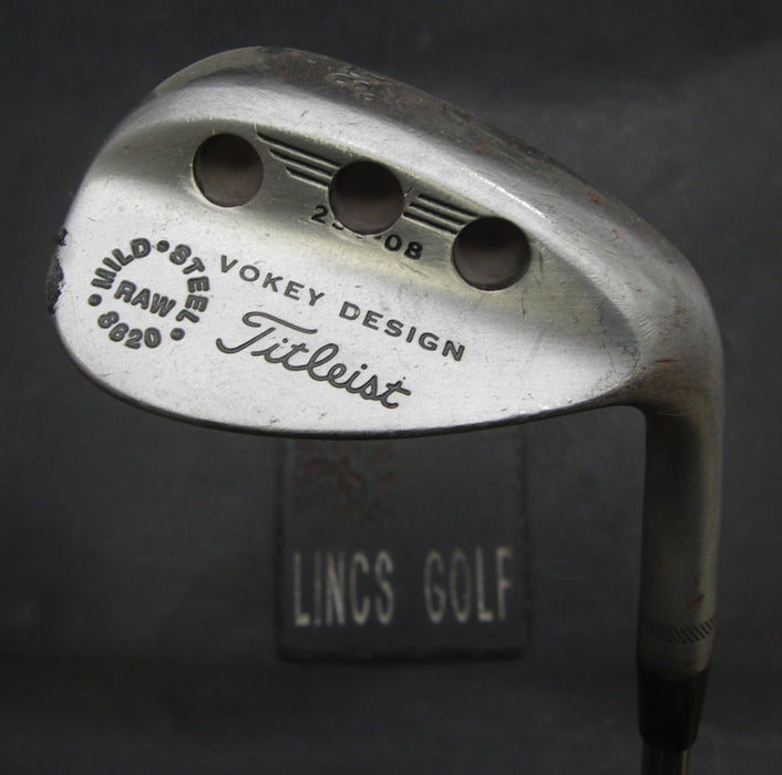 RAW Titleist Vokey Design 58° Sand Wedge Stiff Steel Shaft No 1 Grip