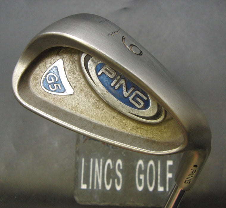 Ping G5 Black Dot 9 Iron Regular Steel Shaft Ping Grip