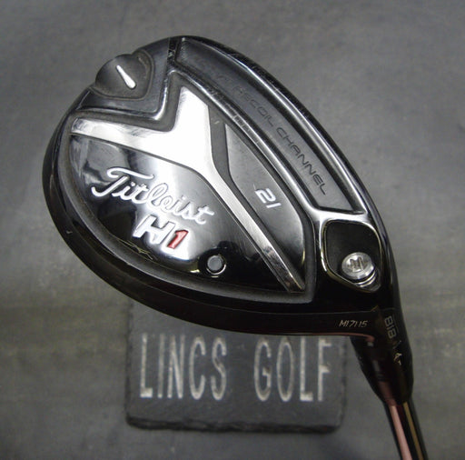 Titleist H1 818 21° Hybrid Stiff Steel Shaft Golf Pride Grip*