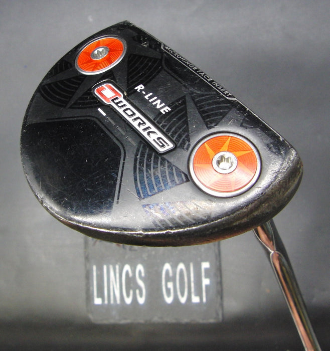 Odyssey O Works RLine Putter 86.5cm Playing Length Steel Shaft PSYKO Grip