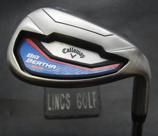 Callaway Big Bertha Beta Gap Wedge Stiff Steel Shaft Golf Pride Grip
