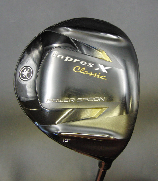 Japanese Yamaha Inpres X Classic Power Spoon 15º Wood Regular Graphite Shaft