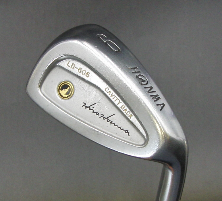 Honma LB-606 Cavity Back 9 Iron Stiff Flex Graphite Shaft Golf Pride Grip