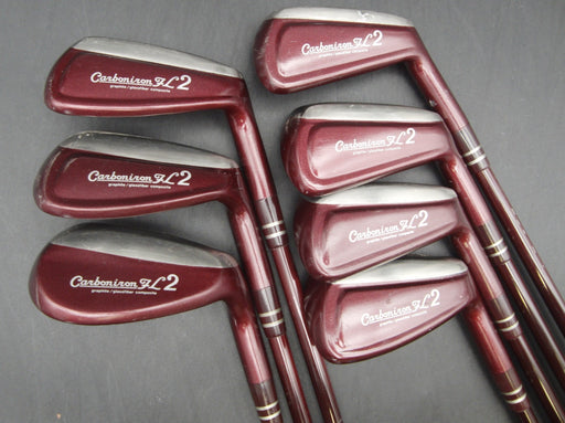 Set of 7x Ladies Yonex Carboniron FL2 5-SW Irons Ladies Graphite Shafts