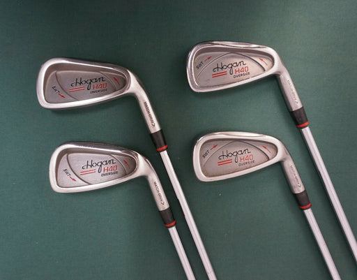 Set Of 4 x Ben Hogan H40 Oversize SWT Irons 3-6 Regular Steel Shaft Tour Grip