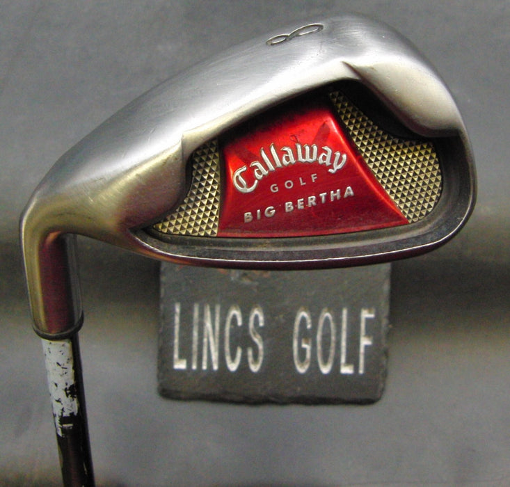 Left Handed Callaway Big Bertha 8 Iron Regular Graphite Shaft Callaway Grip