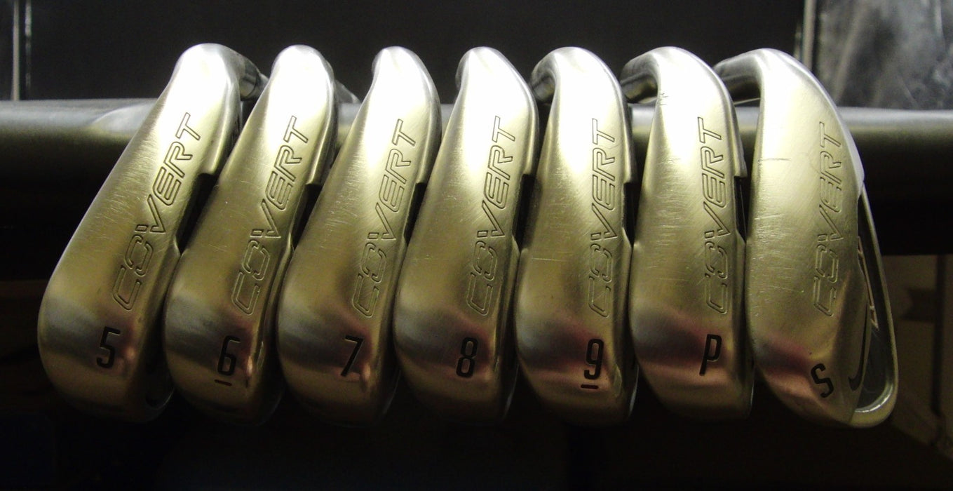 Set of 7 x Nike VRS Covert Irons 5-SW Regular Graphite Shafts Nike Grips