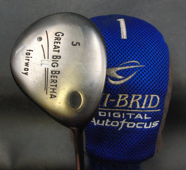 Callaway Great Big Bertha II 5 Wood Senior Graphite Shaft Callaway Grip & H/C