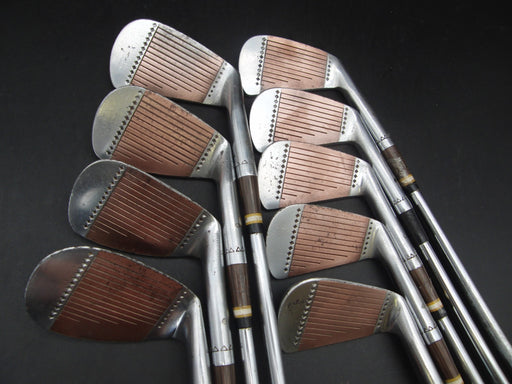 Left-Handed Set of 9x MacGregor Jack Burke Colokrom Irons 2-PW Regular Steel