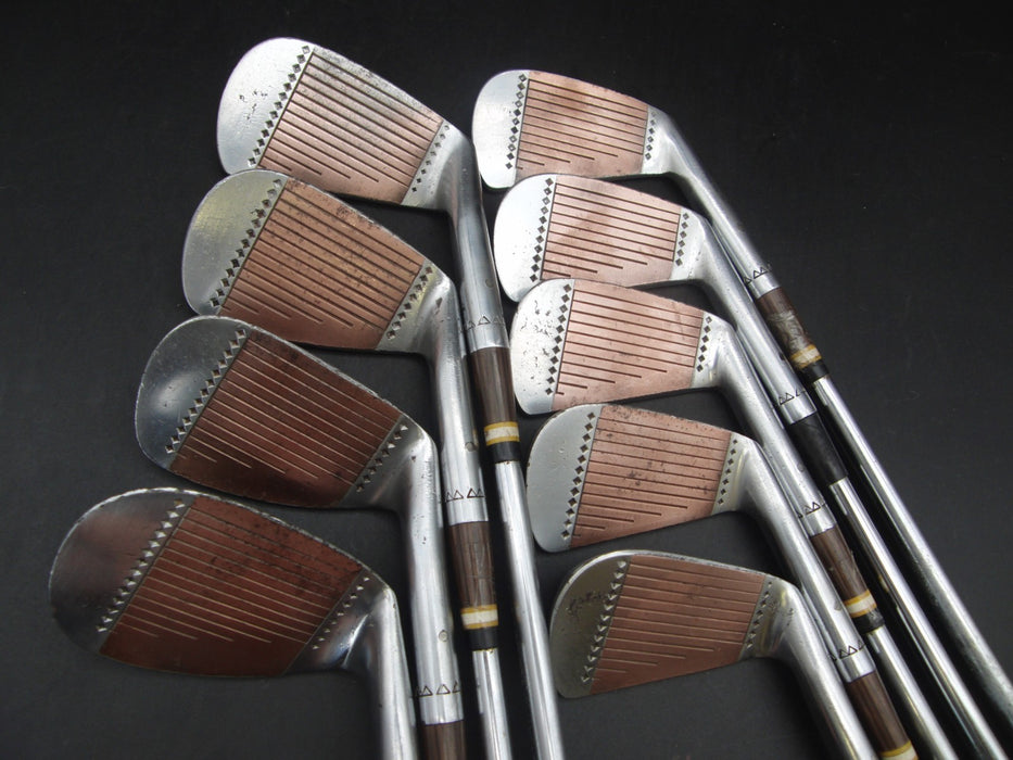 Left-Handed Set of 9x MacGregor Jack Burke Colokrom Irons 2-PW Regular Steel