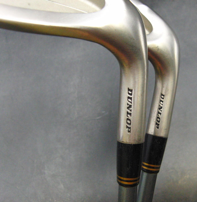 Set of 2 Dunlop Maxfli Gap & Sand Wedges Regular Graphite Shafts Dunlop Grips