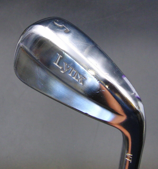 Lynx VT 5 Iron Regular Flex Steel Shaft With Lamkin Grip