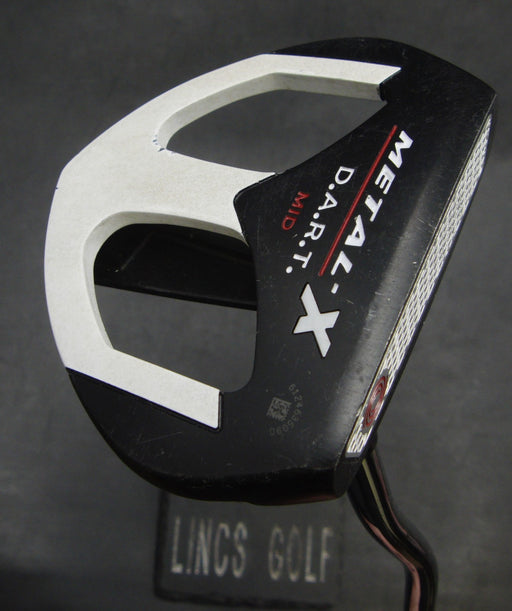 Odyssey Metal-X D.A.R.T. Mid Putter 86cm Length Steel Shaft Nex Grip*