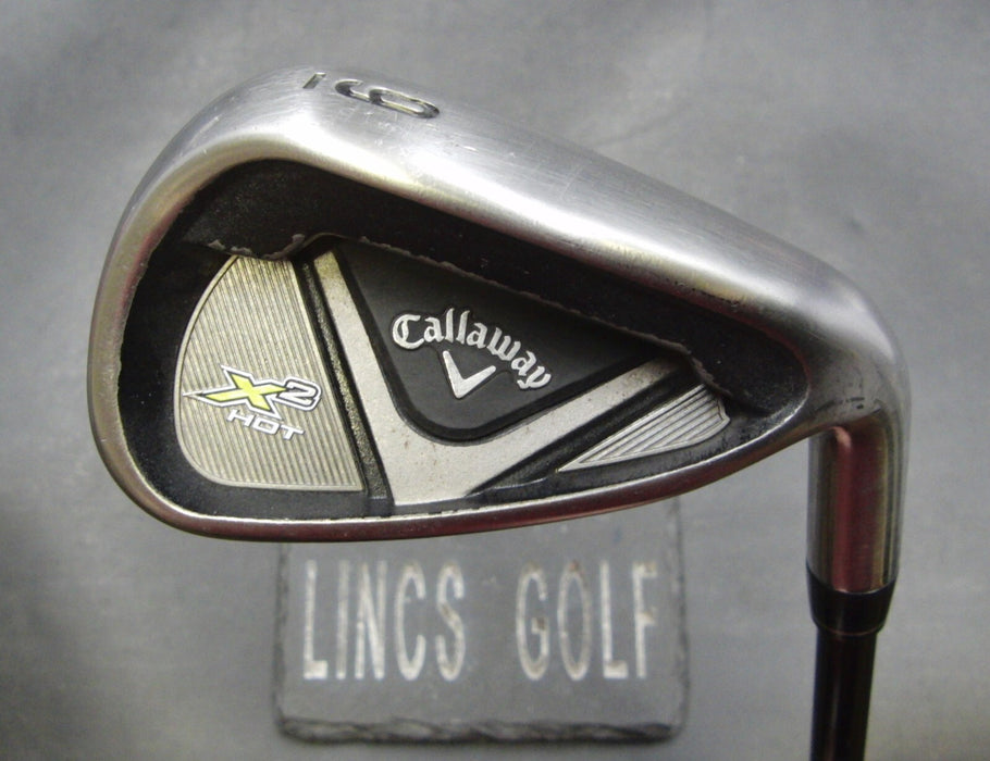 Callaway X2 Hot 9 Iron Regular Graphite Shaft No1 Grip