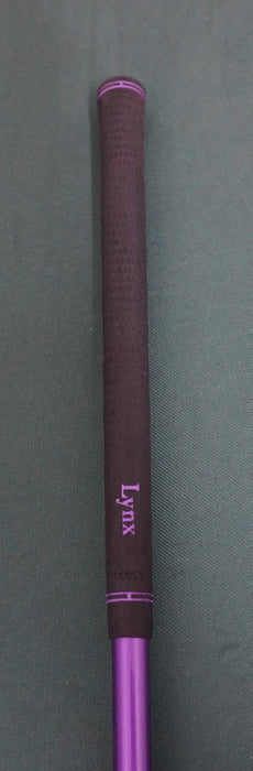 Lynx Black Cat 6 Iron Seniors Steel Shaft Lynx Grip