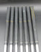 Set of 7x TaylorMade Burner Plus 5-PW + AW Irons Stiff Steel Shafts