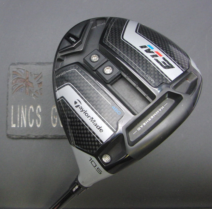 TaylorMade M3 460 10.5° Driver Stiff (Optional) Graphite Shaft PGM Grip*