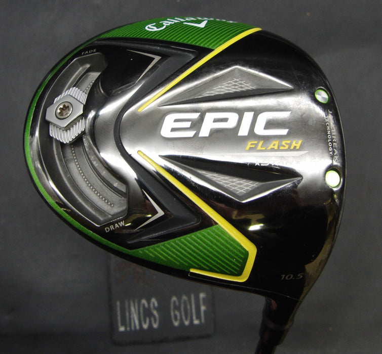 Callaway Epic Flash 10.5° Driver Stiff Graphite Shaft Tour Edge Grip*