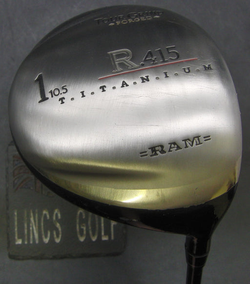 RAM Tour Grind Forged 10.5° Driver Regular Graphite Shaft RAM Grip