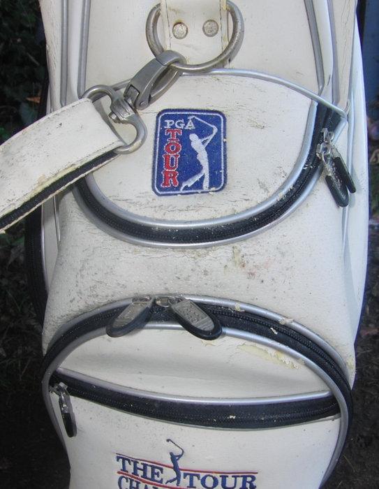 7 Division Atlanta PGA Tour Coca Cola Golf Cart Carry Trolley Golf Clubs Bag*