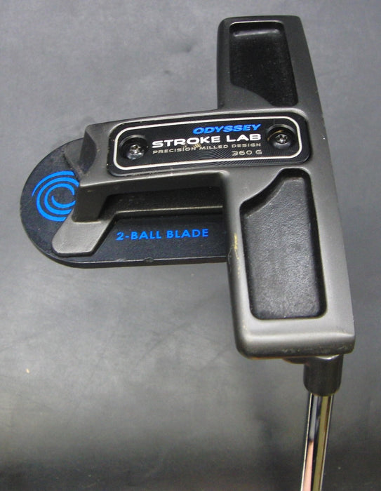 Odyssey Stroke Lab 2-Ball Blade 360g Putter 82.5cm Length Steel Shaft Acer Grip*
