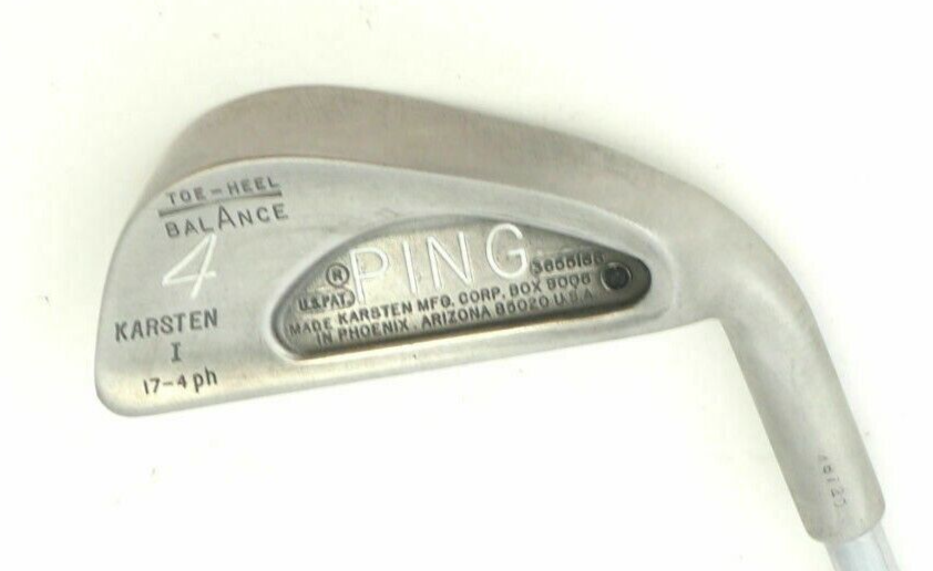 Ping Karsten I Black Dot 4 Iron Regular Steel Shaft Ping Grip